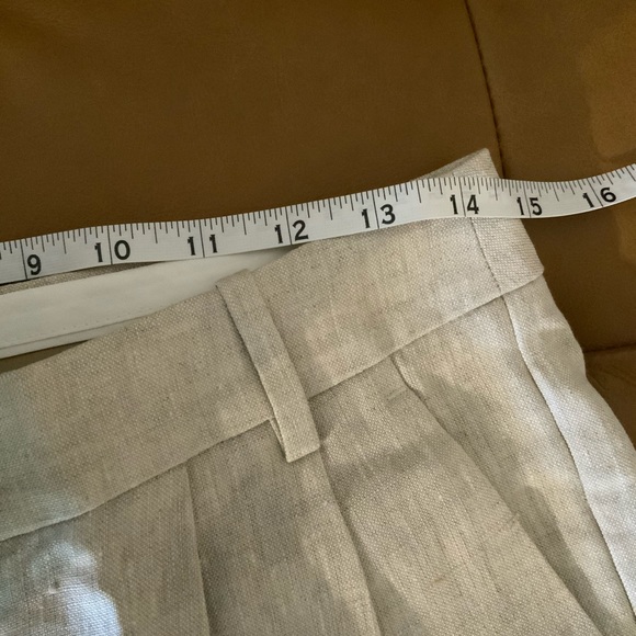 PALMA STRAIGHT-LEG LINEN PANT - Picture 8 of 14